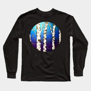 Blue Birches Long Sleeve T-Shirt